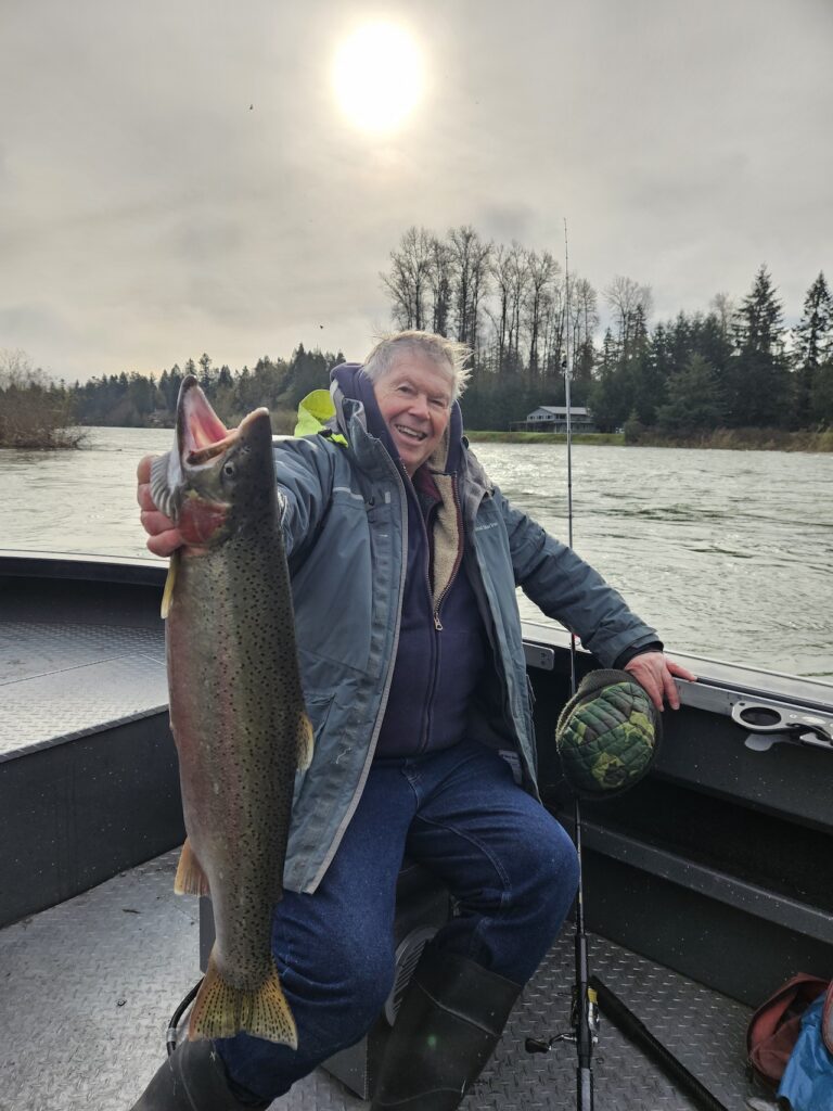 Cowlitz River winter steelhead urabeck