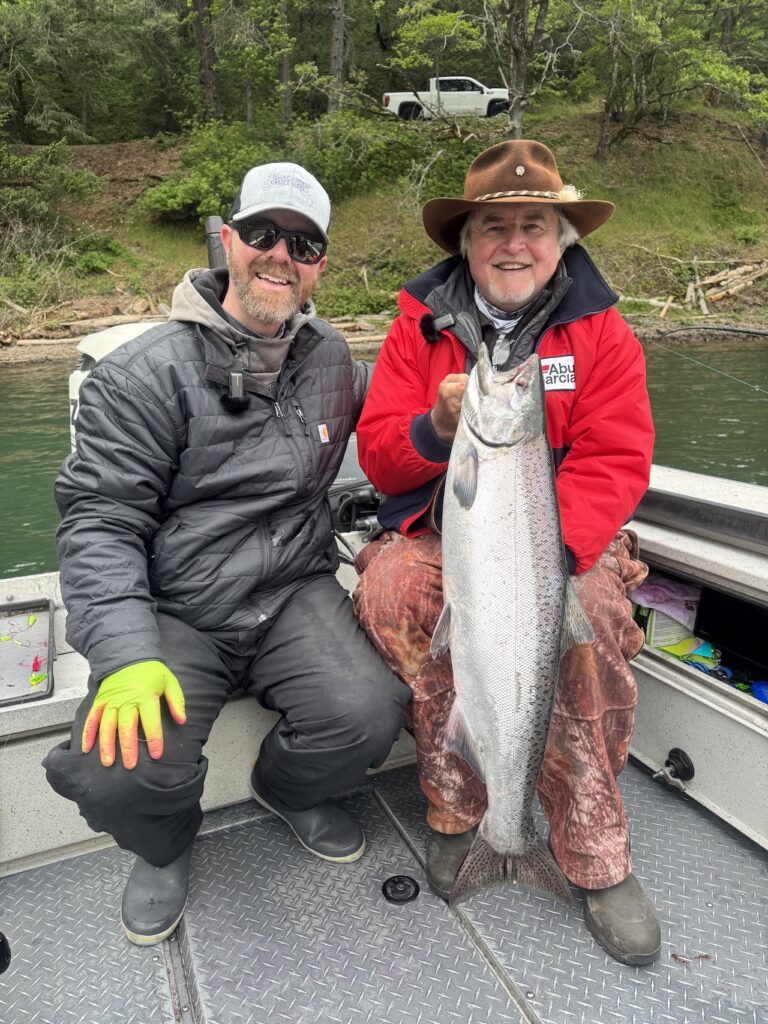 Drano Lake spring Chinook Ramsey Magnuson