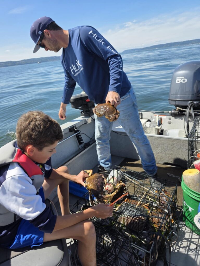 Puget Sound Dungeness crabs Smith