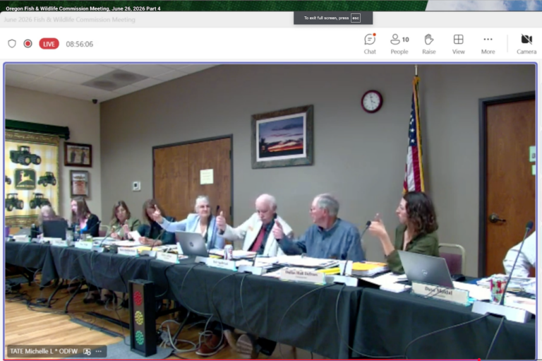 oregon fish and wildlife commission odfw youtube