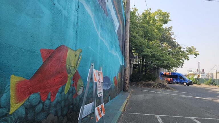 Oregon City mural sockeye 1