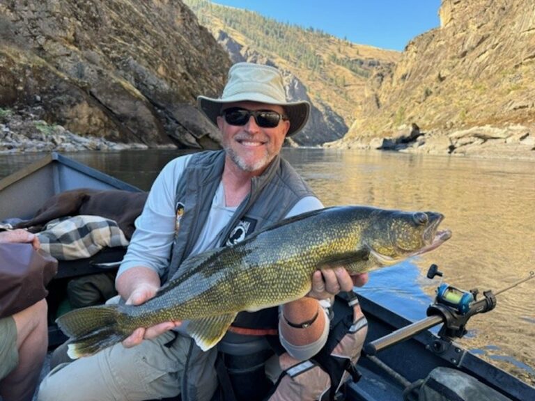 Salmon River Idaho walleye Eyre via IDFG